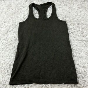 Lululemon Swiftly Tech Tank Heathered Dark Olive